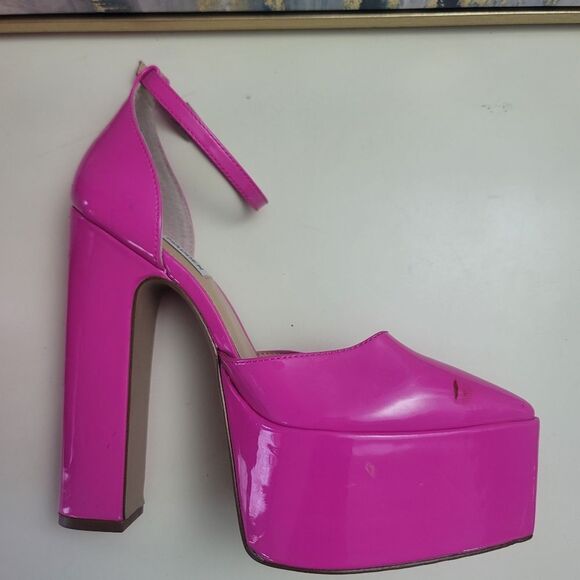 Steve Madden Prompt Platform In Fuschia Patent, 7 - Picture 8 of 16